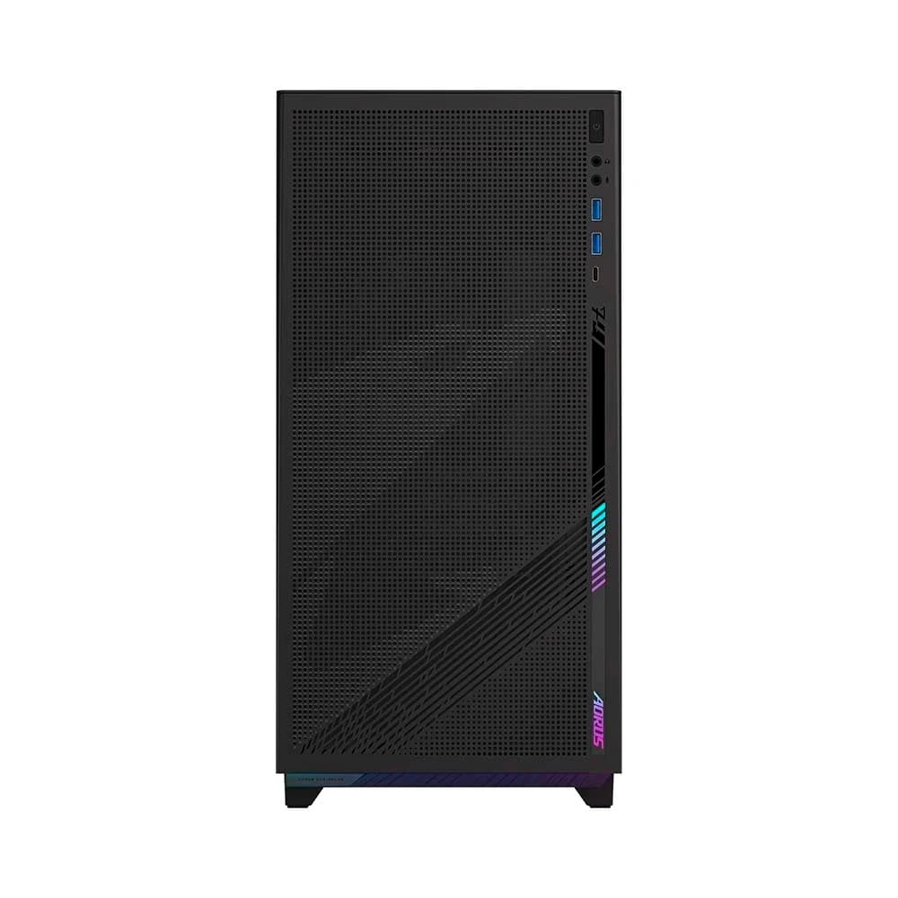 GIGABYTE ATX AORUS AC400G 2xUSB3.0,Type-C 3x120mm + 1x120mm ARGB PWM Fans BLACK