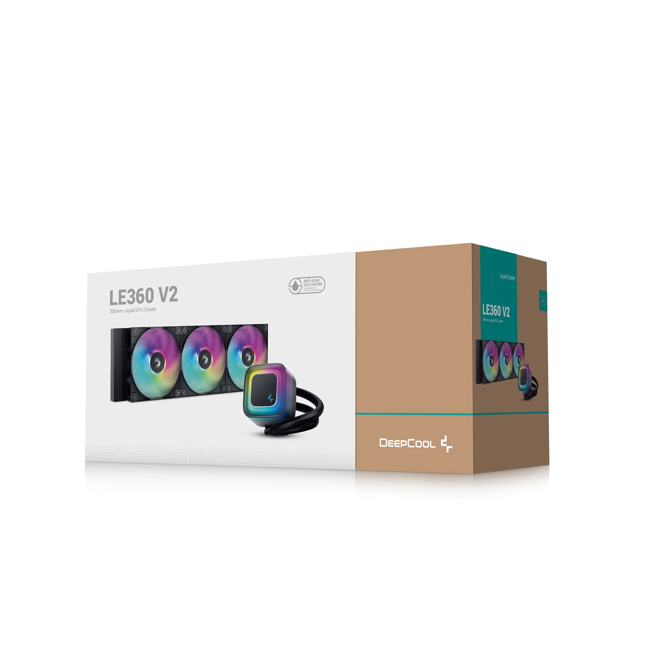 DEEPCOOL LE360 V2 ARGB 120*3 FAN LGA1851/1700/1200/115*/AMD