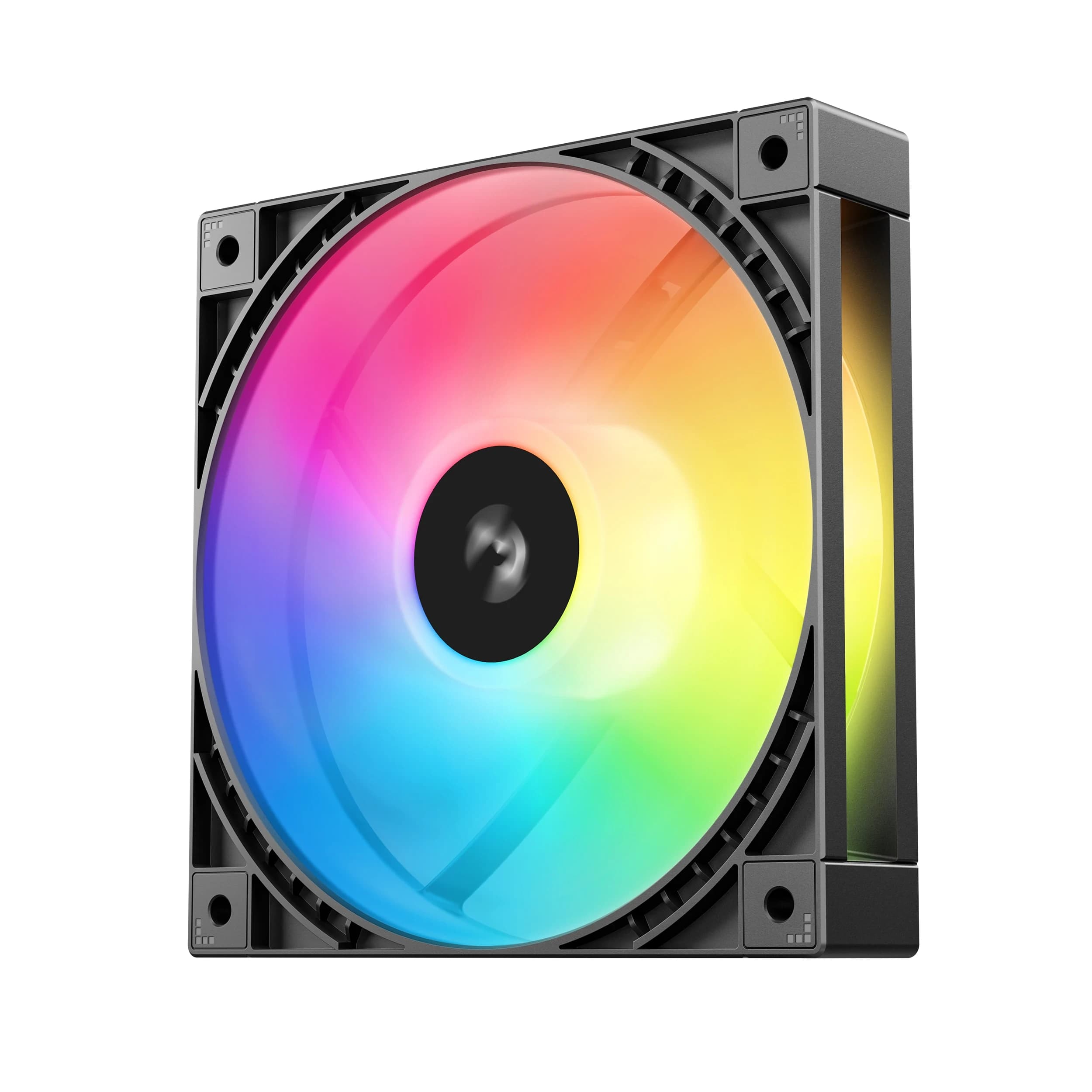 Вентилятор DeepCool FD12 V2 (120 мм, ARGB, 1900 об/мин) чёрный
