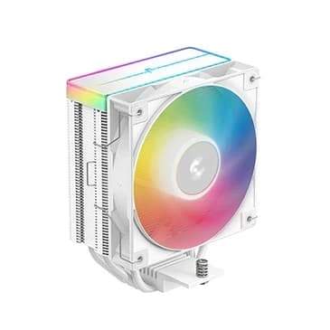 CPU cooler DEEPCOOL AG400 V2 WH ARGB LGA115*/1700/1200/AMD 120mm PWM fan,300-1850rpm,4HP