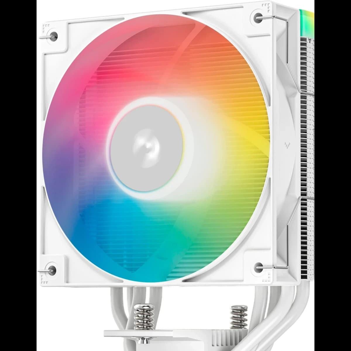 CPU cooler DEEPCOOL AG400 V2 WH ARGB LGA115*/1700/1200/AMD 120mm PWM fan,300-1850rpm,4HP