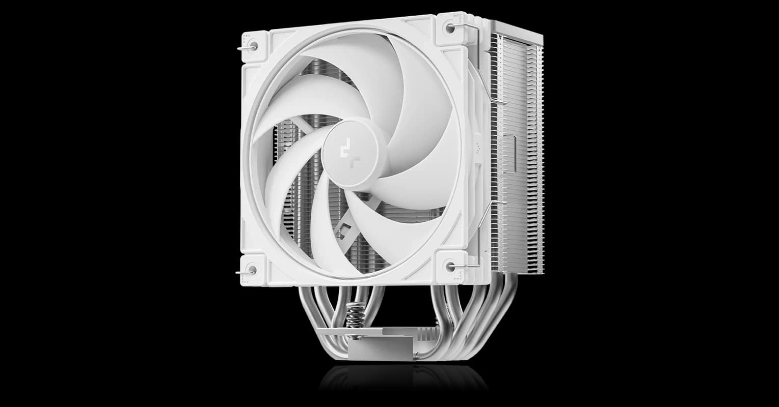 Кулер для процессора DeepCool AG500 G2 WH (120 мм, LGA1700/1851/AMD, 5 тепловых трубок) белый