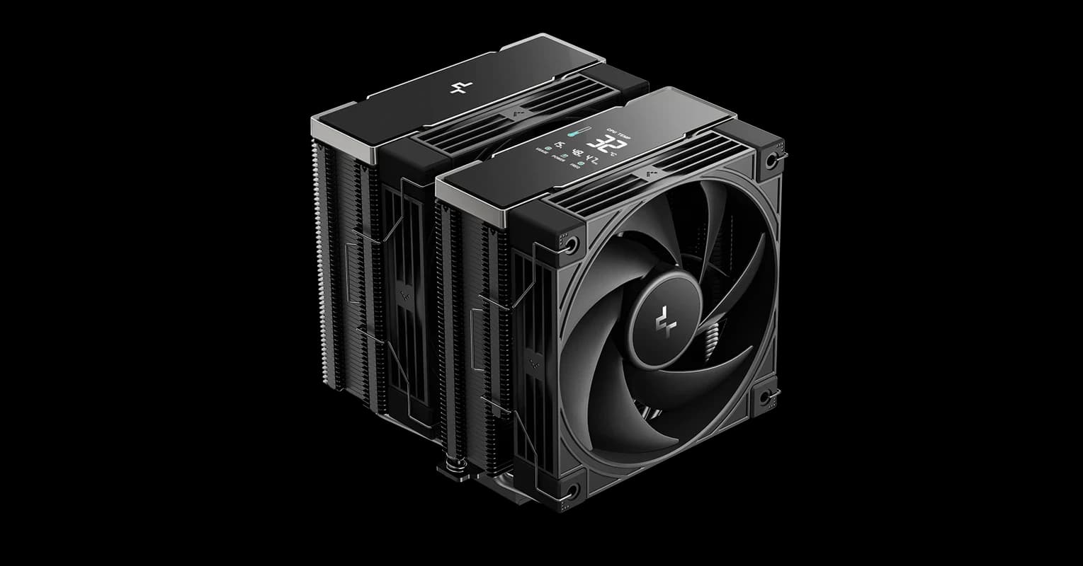 Кулер для процессора DeepCool AK620 G2 DIG. NYX (2x120 мм) чёрный