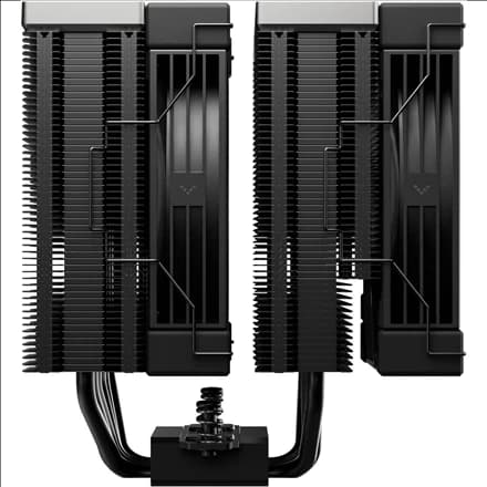 CPU cooler DEEPCOOL AK620 G2 DIG. NYX LGA1851/1700/1200/115*/AMD 2x120mm BLACK PWM FDB,2000rpm,6HP