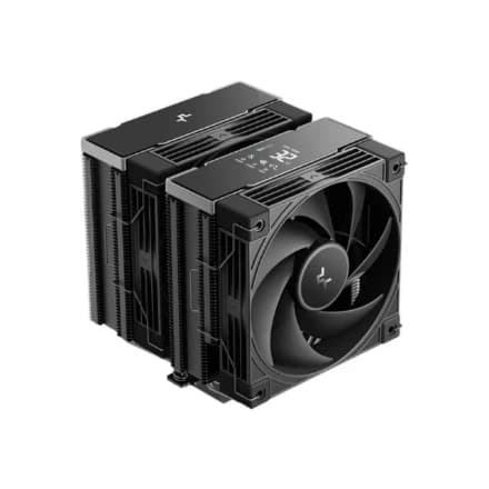 CPU cooler DEEPCOOL AK620 G2 DIG. NYX LGA1851/1700/1200/115*/AMD 2x120mm BLACK PWM FDB,2000rpm,6HP