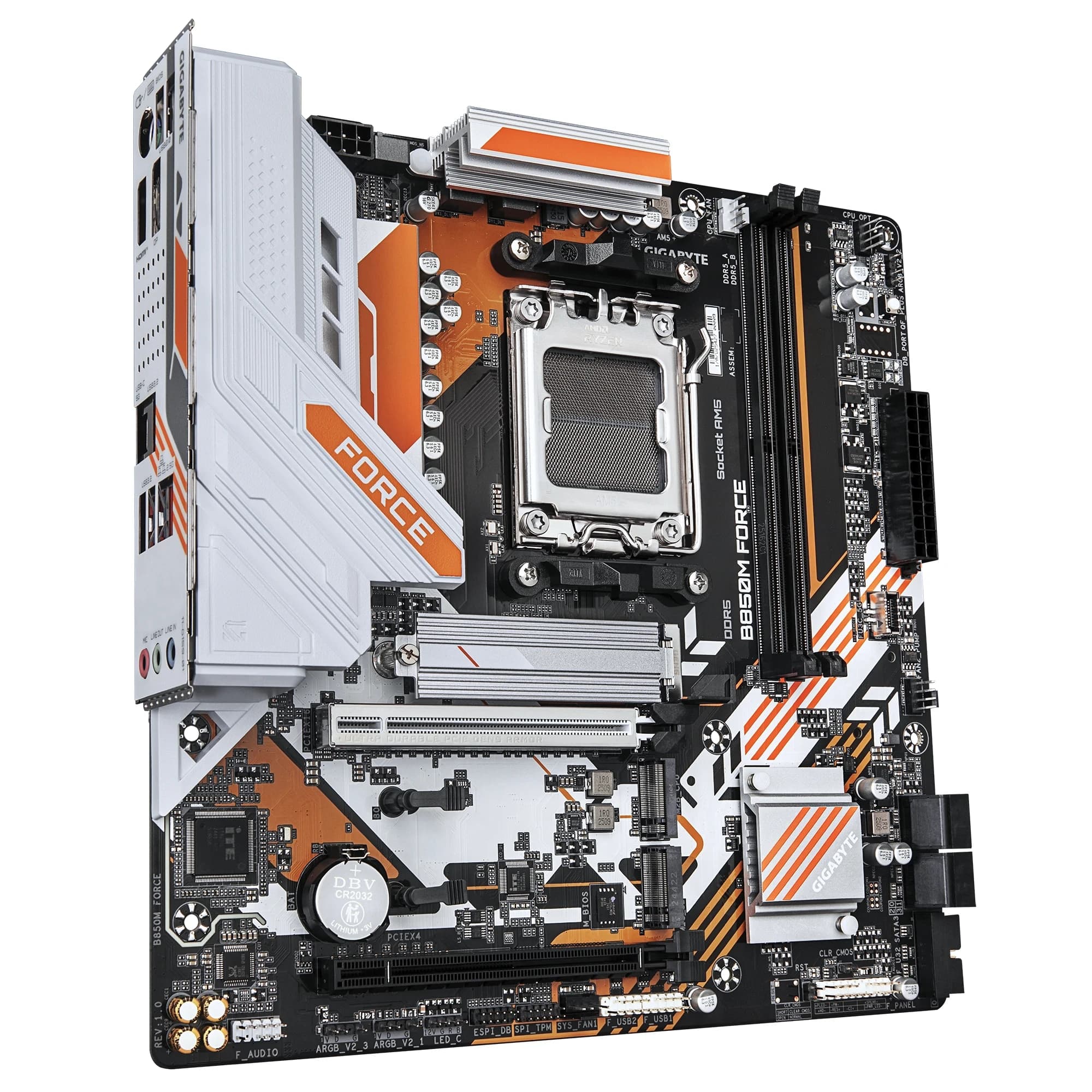 MB AM5 GIGABYTE B850M FORCE ,2xDDR5,12xUSB,mATX,M.2,2PCIe16x,DP HDMI