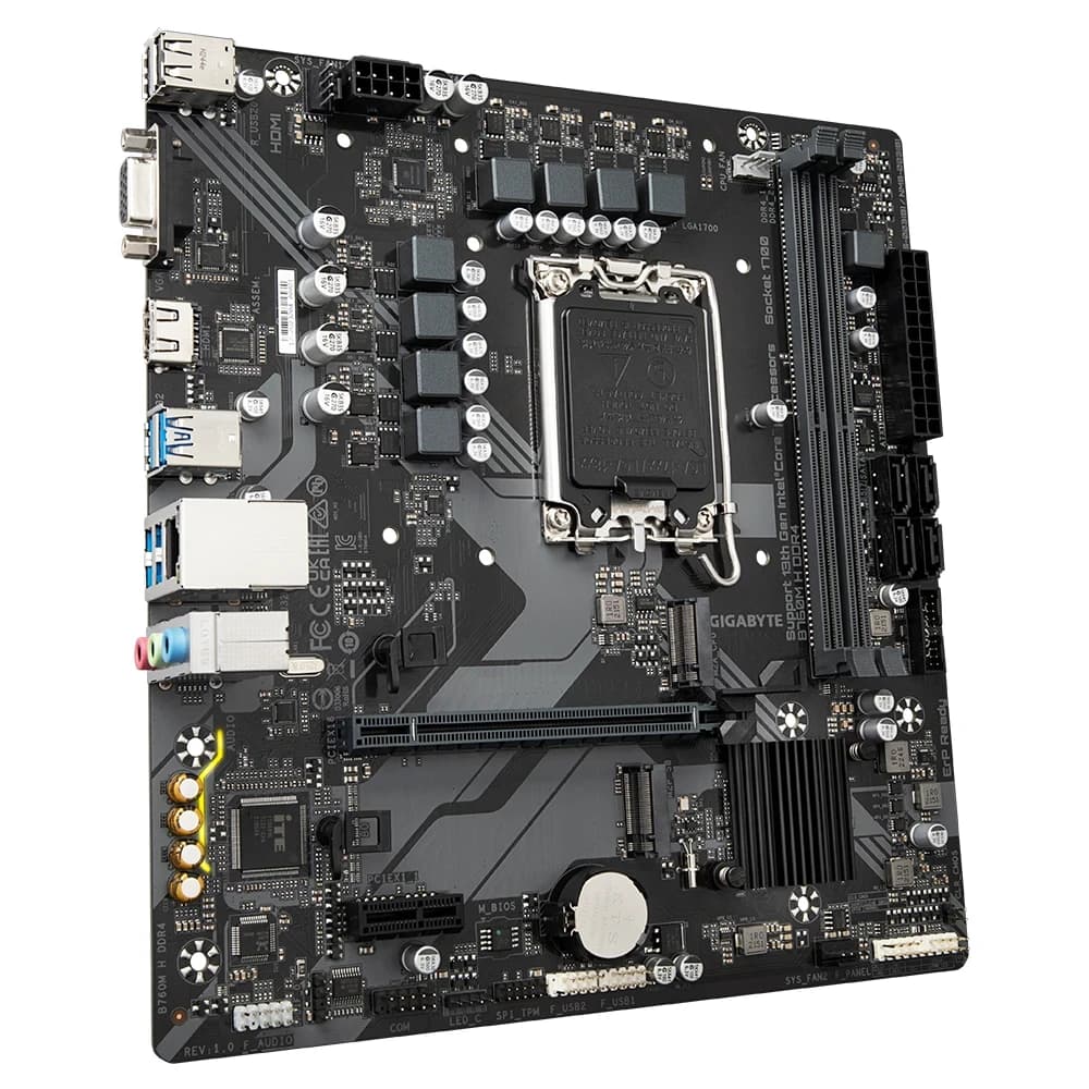 MB LGA1700 GIGABYTE B760M H DDR4
