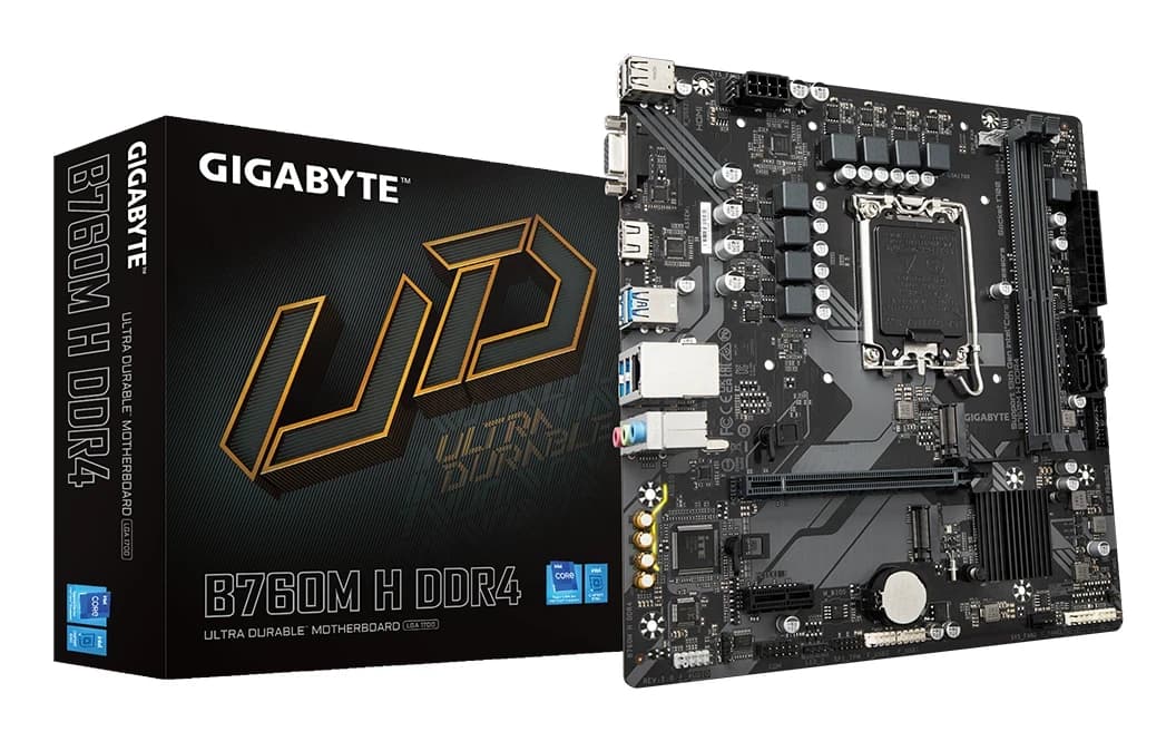 MB LGA1700 GIGABYTE B760M H DDR4