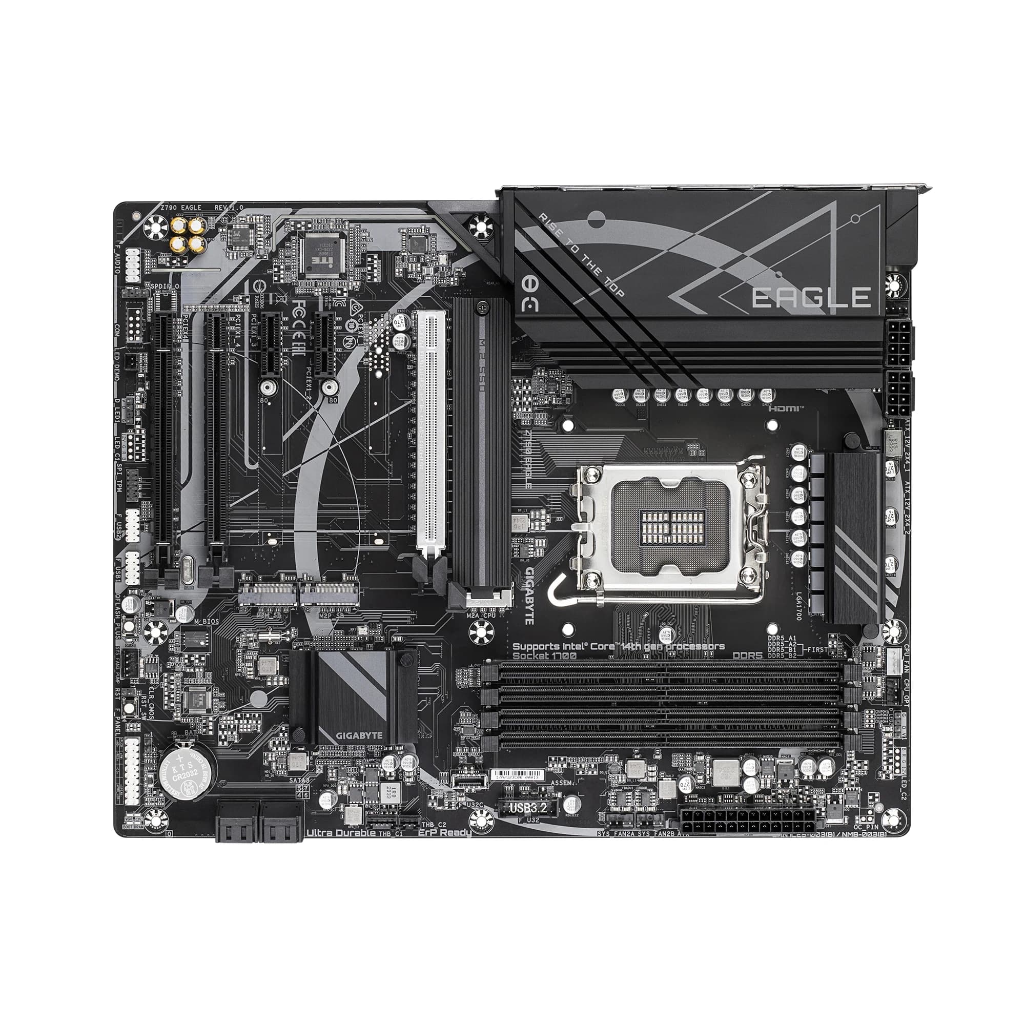 MB LGA1700 GIGABYTE Z790 EAGLE,4xDDR5,12xUSB,ATX,3xM.2,4xSATA,3PCIe16x,2PCIe1x HDMI,DP,Type-C