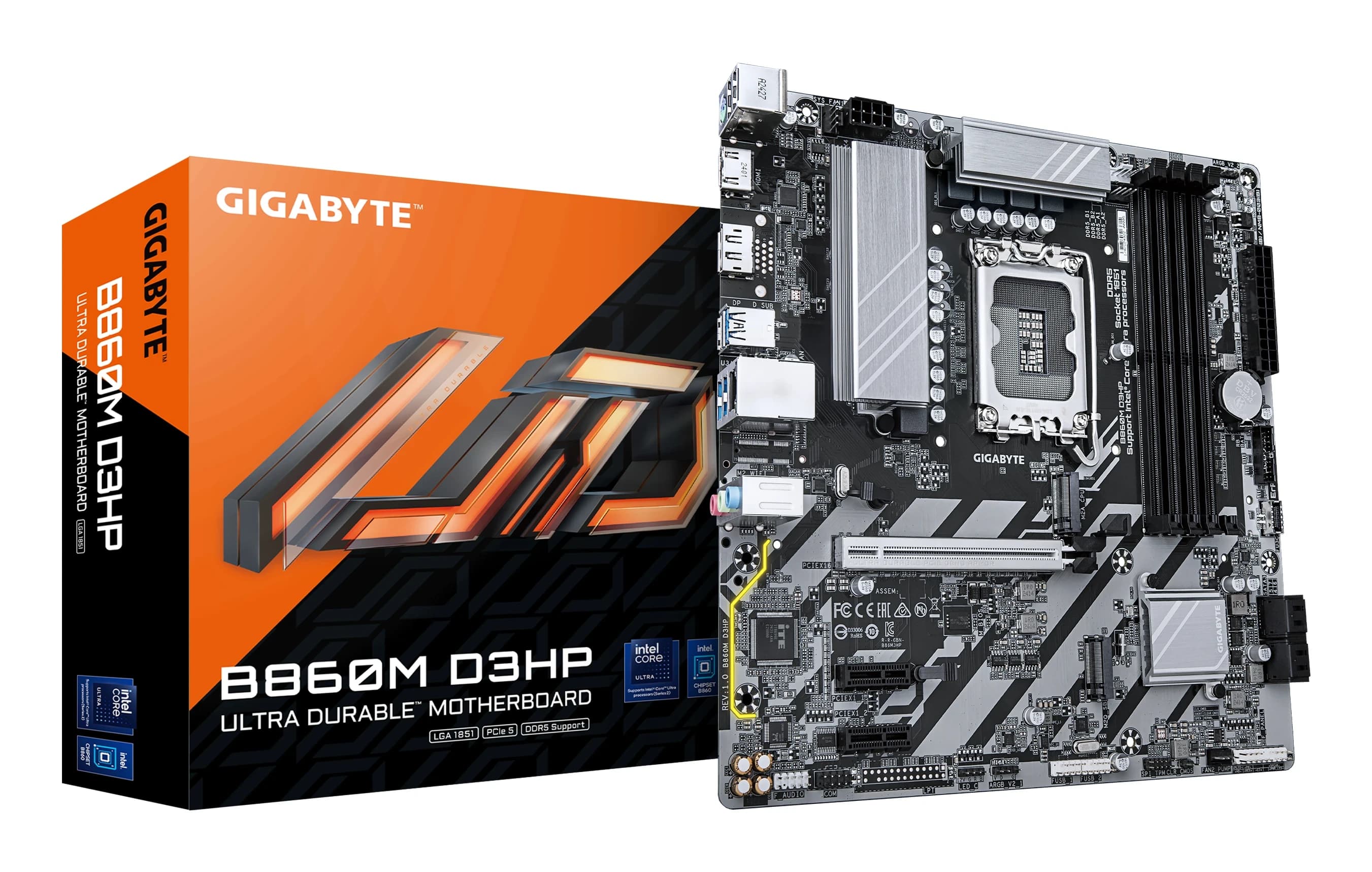 Материнская плата LGA1851 GIGABYTE B860M D3HP