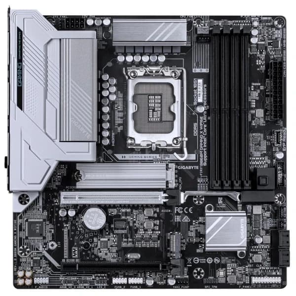 MB LGA1851 GIGABYTE B860M GAMING X WIFI6E,4xDDR5,7xUSB,mATX,2xM.2, 4xSATA, 2PCIe16x, HDMI,DP,WiFi