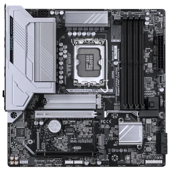 MB LGA1851 GIGABYTE B860M GAMING X WIFI6E,4xDDR5,7xUSB,mATX,2xM.2, 4xSATA, 2PCIe16x, HDMI,DP,WiFi