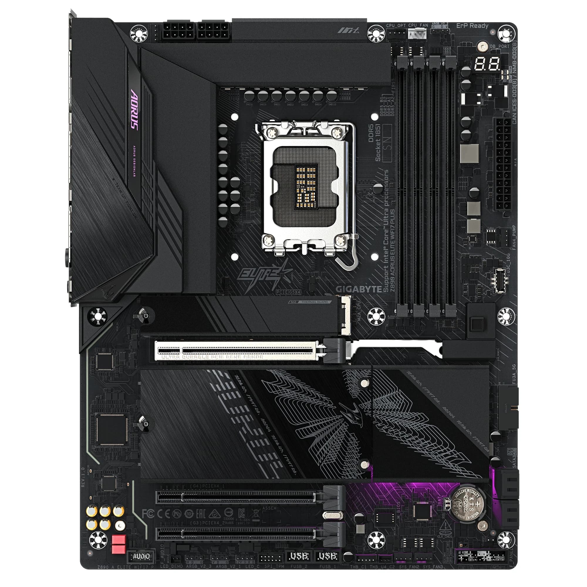 MB LGA1851 GIGABYTE Z890 A ELITE WIFI7 +,4xDDR5,12xUSB,ATX,4xM.2,4xSATA,3PCIe16x, HDMI,DP