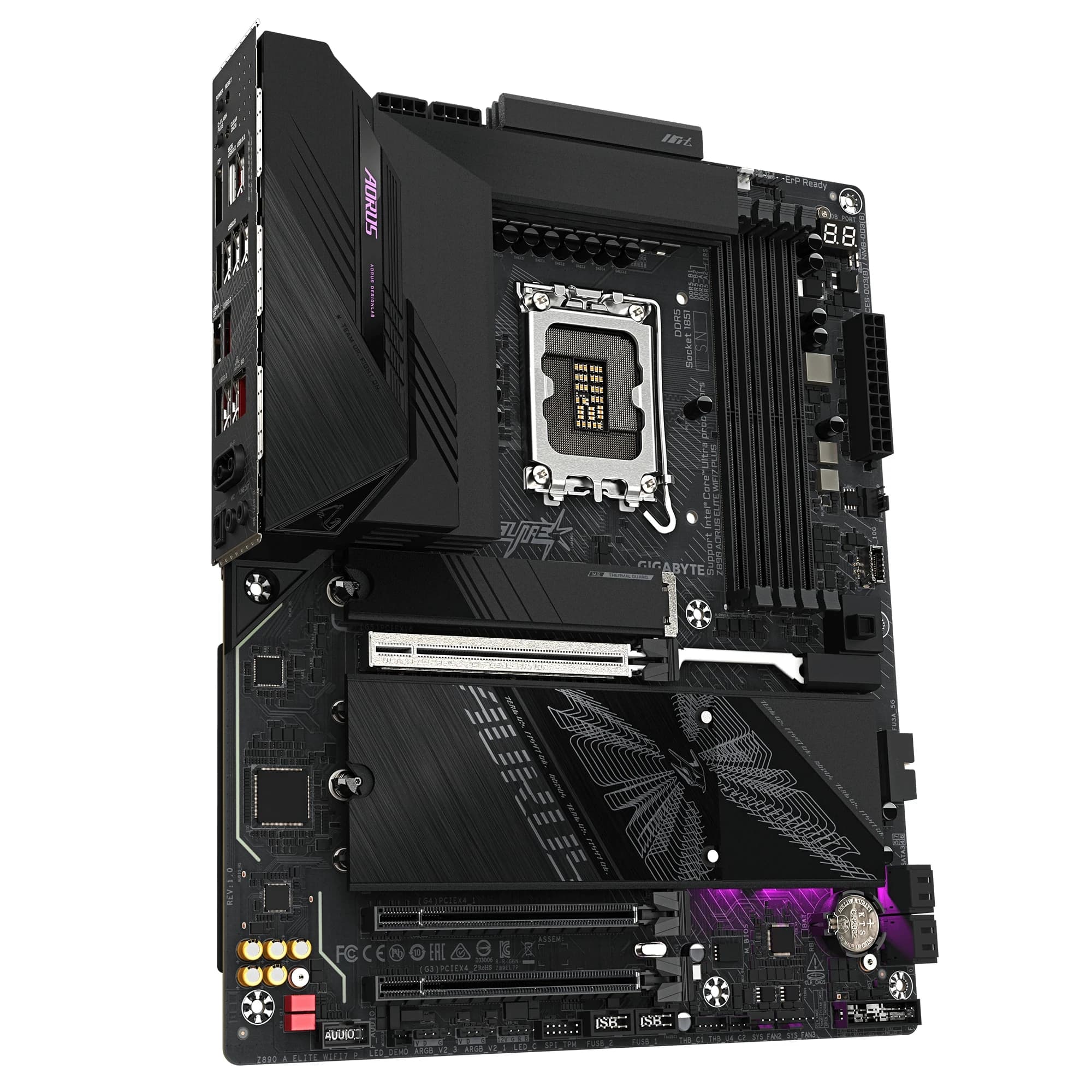 MB LGA1851 GIGABYTE Z890 A ELITE WIFI7 +,4xDDR5,12xUSB,ATX,4xM.2,4xSATA,3PCIe16x, HDMI,DP