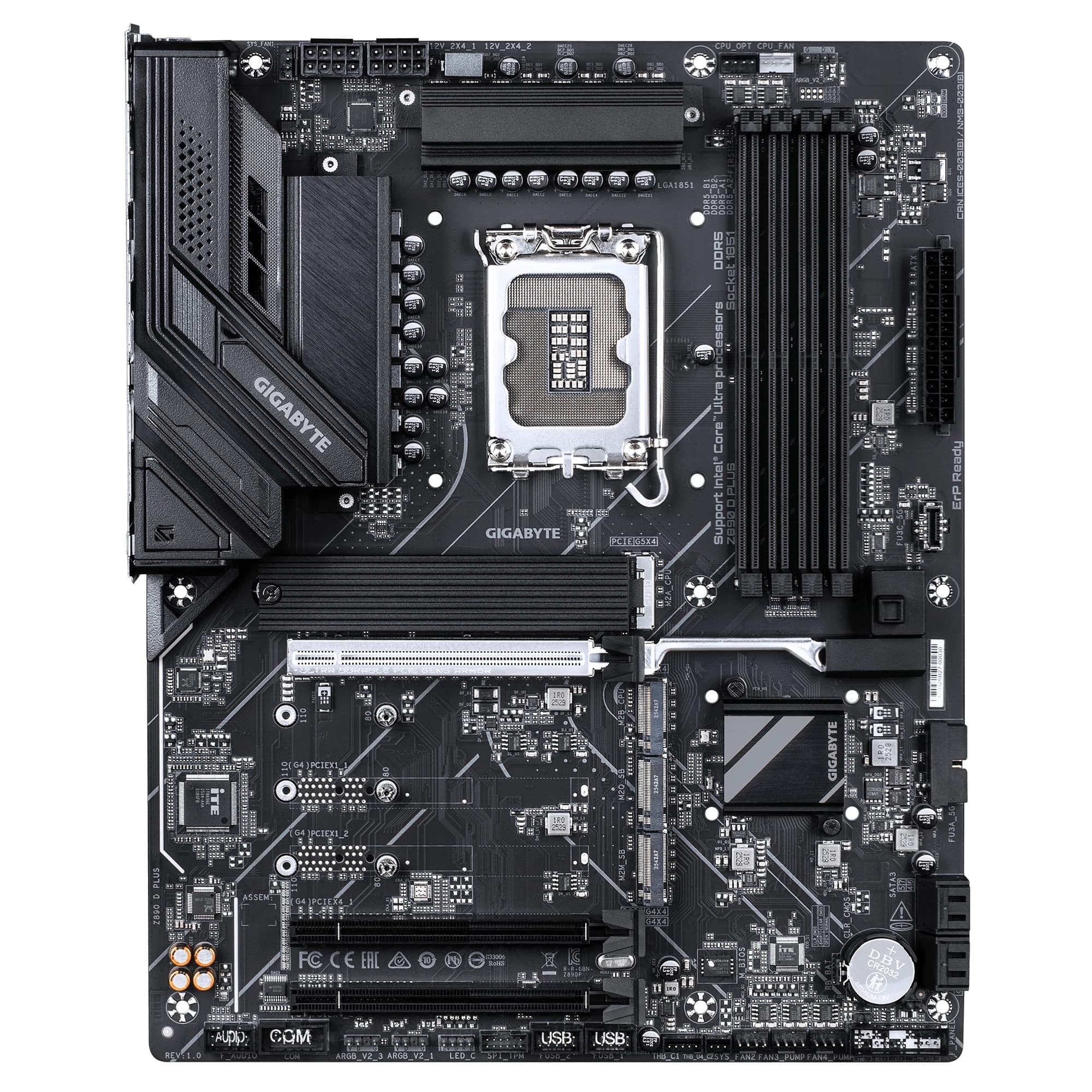 MB LGA1851 GIGABYTE Z890 D PLUS,4xDDR5,14xUSB,ATX,4xM.2,4xSATA,3PCIe16x,DP,Type-C