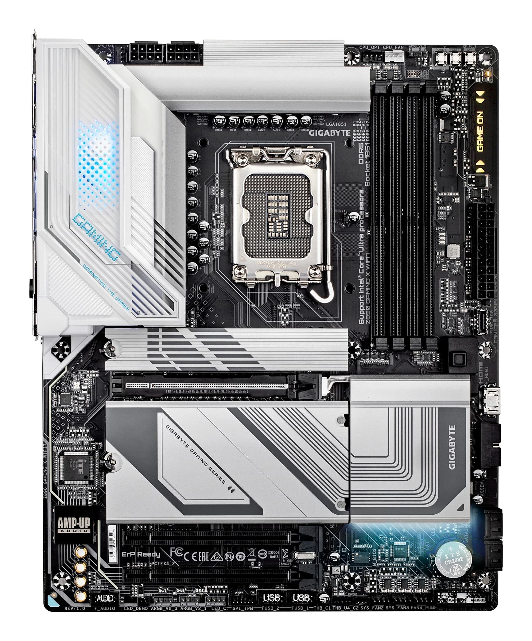 MB LGA1851 GIGABYTE Z890 GAMING X WIFI7,4xDDR5,17xUSB,ATX,M.2,3PCIe16x, HDMI,DP
