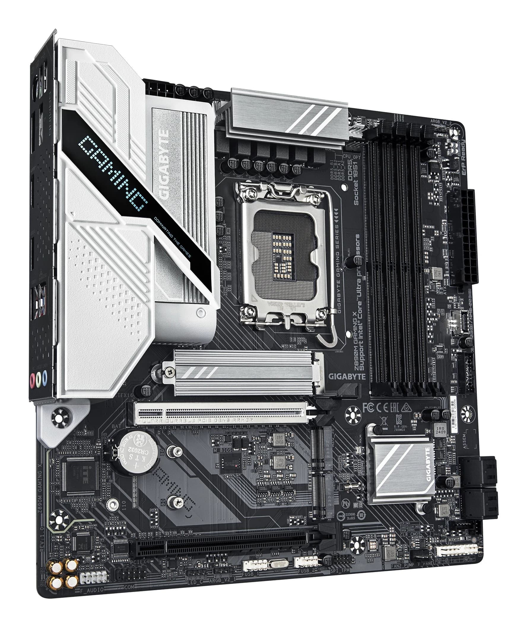 MB LGA1851 GIGABYTE Z890M GAMING X,4xDDR5,11xUSB,mATX,3xM.2, 4xSATA, 2PCIe16x, HDMI,2xDP