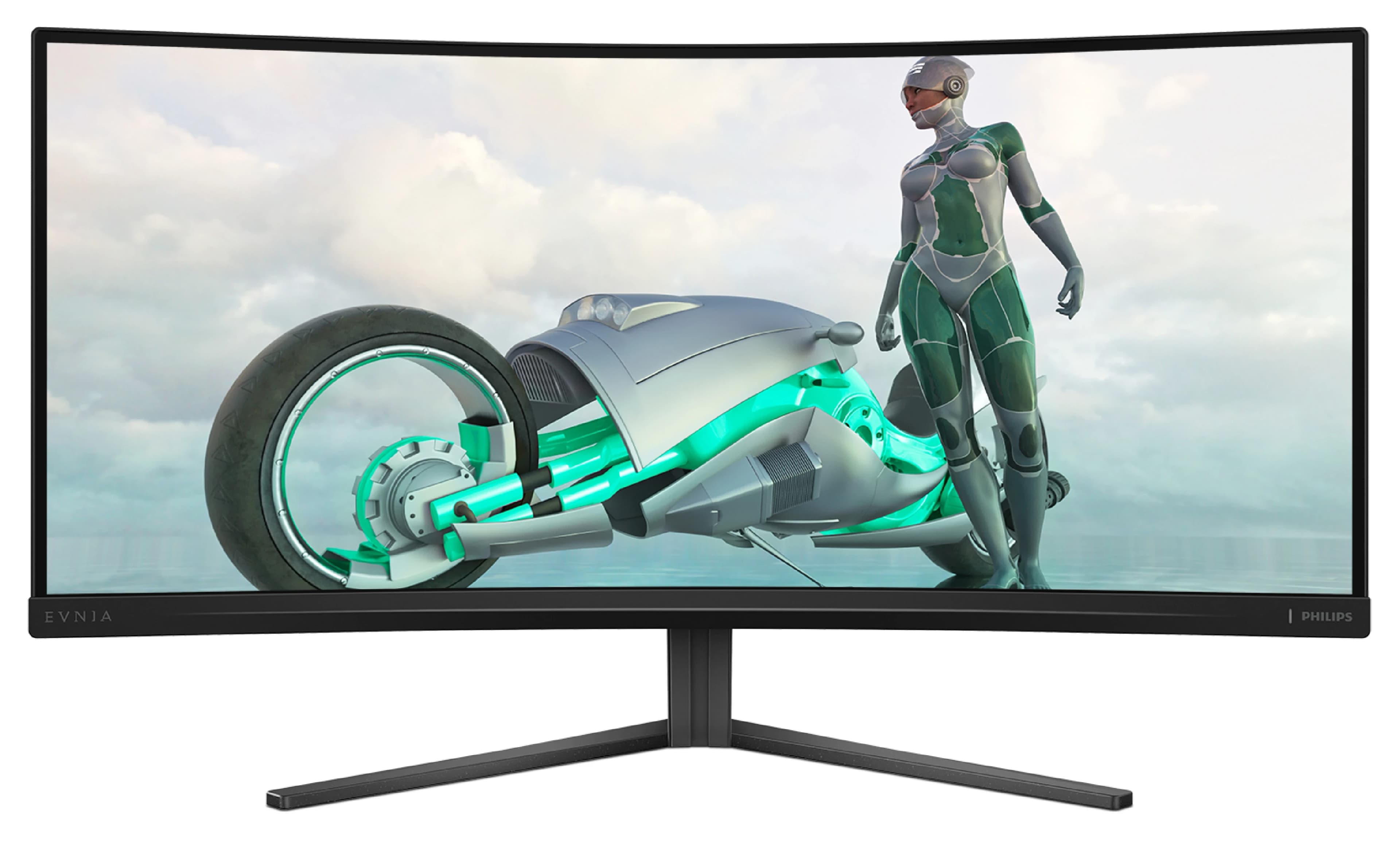 PHILIPS 34" 34M2C3500L CURVED VA 3440x1440 WQHD 180HZ 4000:1 300cd/m2 1ms 2xHDMI DP