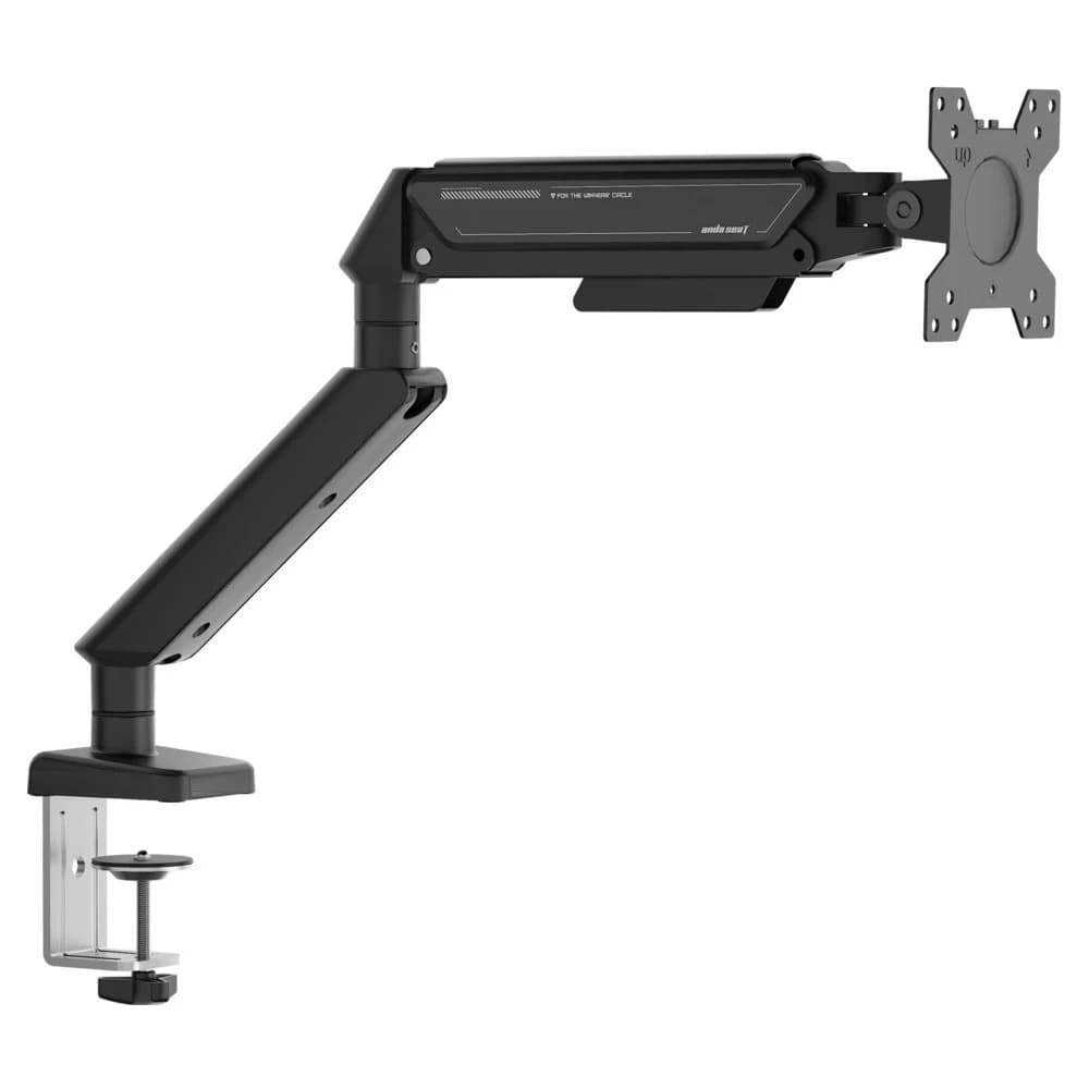 Monitor Arm AD-W-A6D-1S-BB AndaSeat 17''-32',max 9Kg, rotation 360°, Tilt Range -75° to 75° BLACK