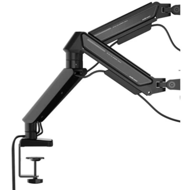 Monitor Arm AD-W-A6D-2S-BB AndaSeat 17''-32',max 9Kg, rotation 360°, Tilt Range -75° to 75° BLACK