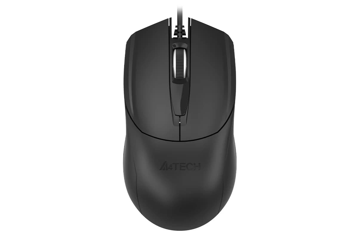 Мышь A4Tech OP-750, чёрная