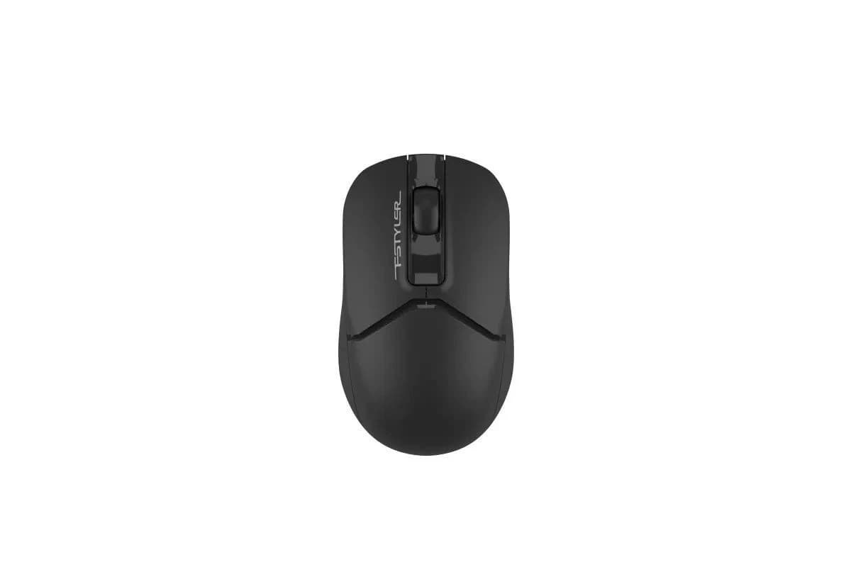 Мышь A4Tech Fstyler FB12, чёрная, Bluetooth / радиоканал