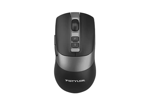 Мышь A4Tech Fstyler FB50C, чёрная, Bluetooth / радиоканал