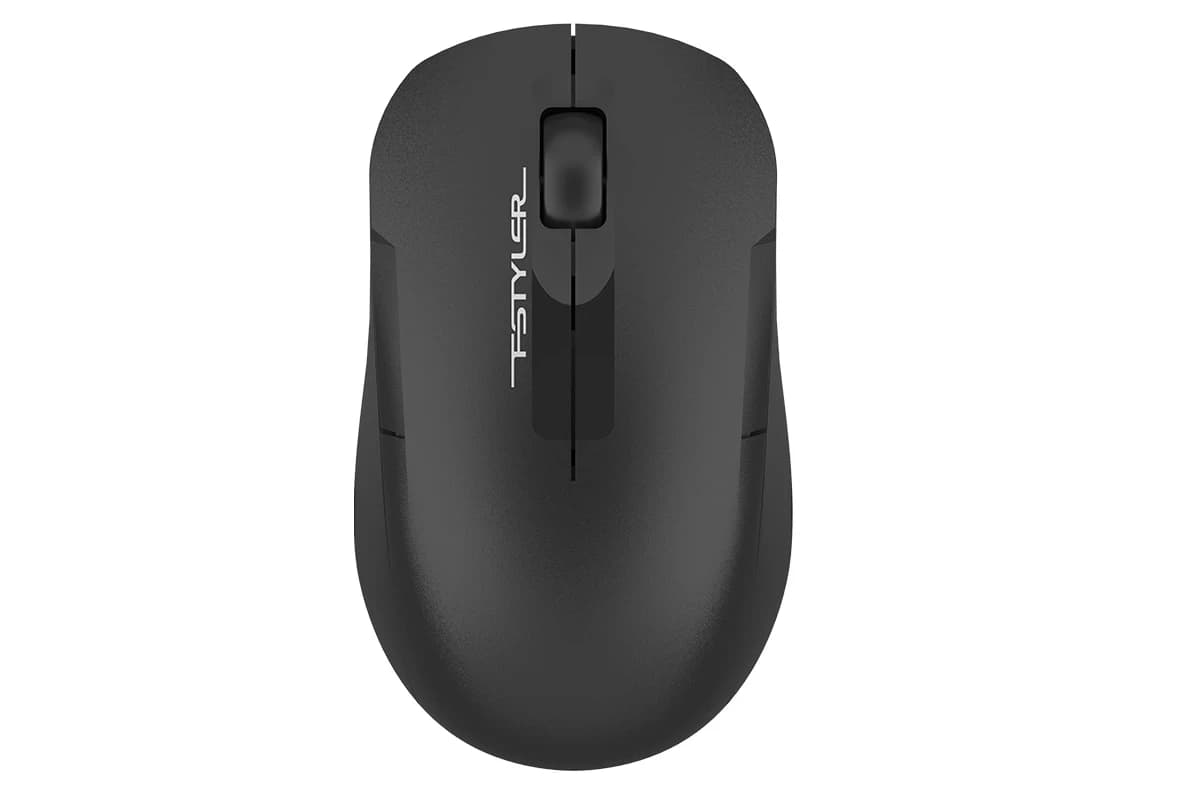Мышь A4Tech Fstyler FG15, чёрная, Беспроводное