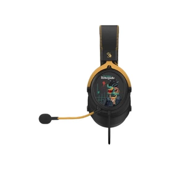 Наушники с микрофоном A4Tech BLOODY SAVAGE IMPACT M595 RENEGADE MIDNIGHT USB BLACK