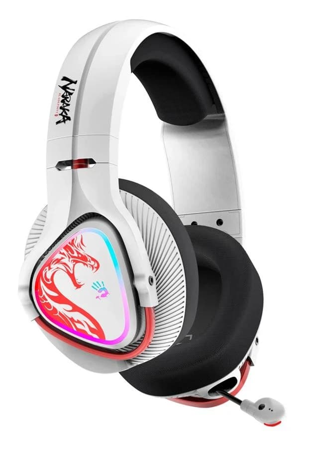 Гарнитура A4Tech BLOODY MR720 RGB WIRELESS 2.4G+BT V5.3 GAMING 7.1 NARAKA