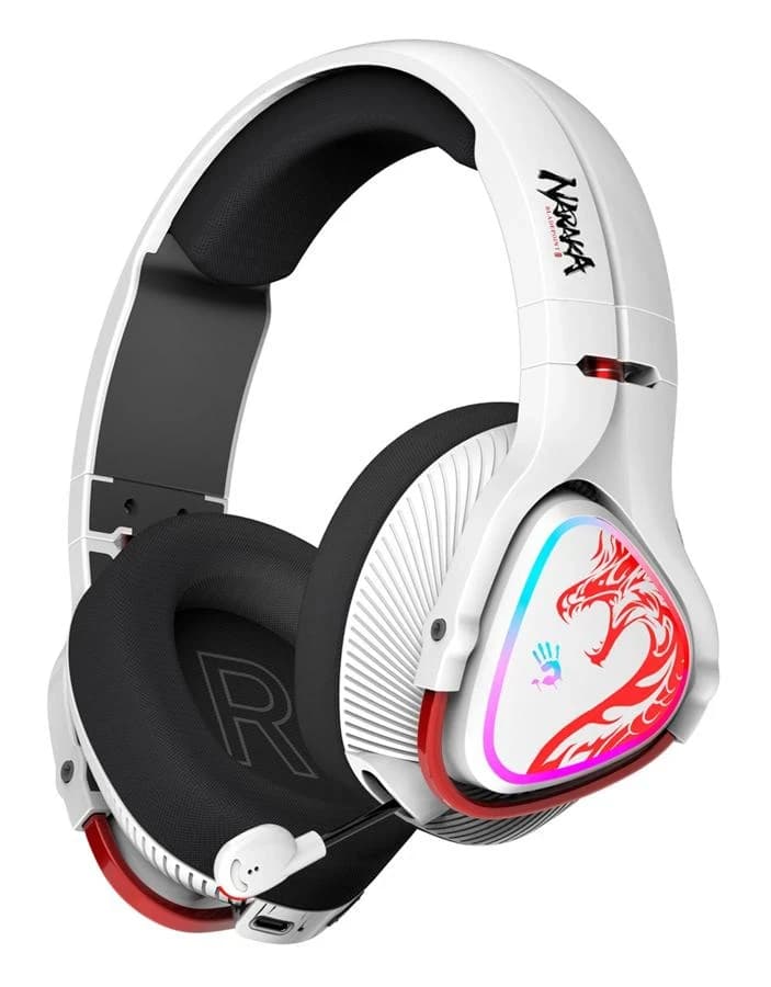 Гарнитура A4Tech BLOODY MR720 RGB WIRELESS 2.4G+BT V5.3 GAMING 7.1 NARAKA