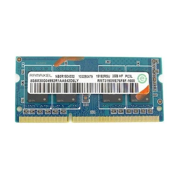 SODIMM DDR3L 2GB PC3-12800 (1600MHz) RAMAXEL (для ноутбуков)