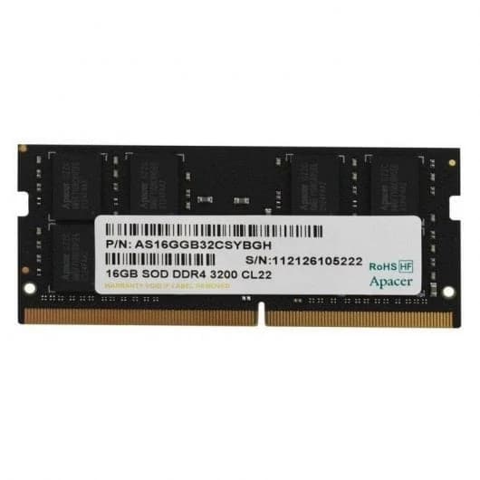 SODIMM DDR4 16GB PC-25600 (3200MHz) APACER