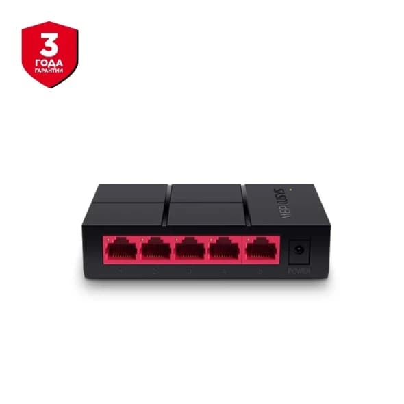 HUB Switch Mercusys(TP-Link) MS105G 5-port 10/100/1000M Gigabit Switch
