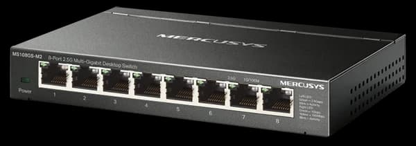 HUB Switch Mercusys(TP-Link)MS108GS-M2 8-port 2.5G Multi-Gigabit