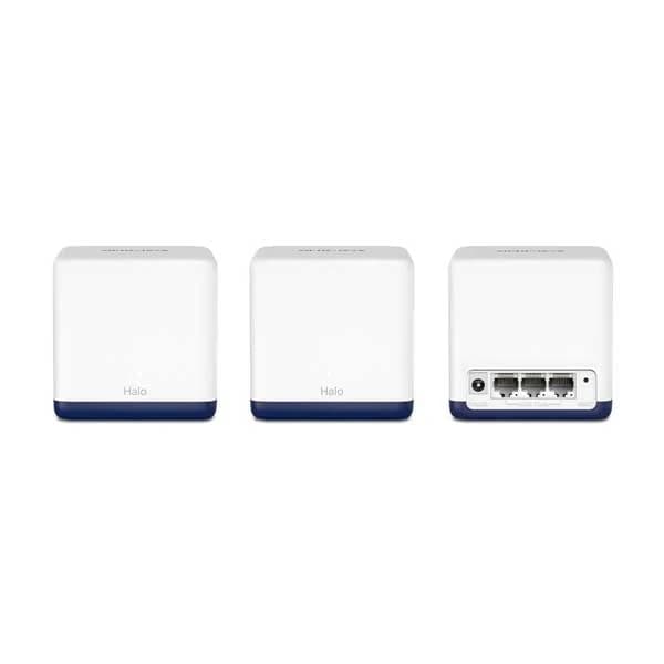 Wireless Mesh Wi-Fi System Mercusys(TP-Link)Halo H50G(3-pack) AC1900 600Mbps+1300Mbps 550м2 WiFi 5