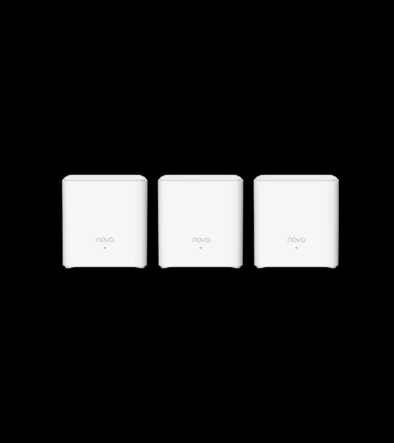 Wireless Mesh Wi-Fi System Tenda ME3 Pro(3-pack) BE3600 2882Mbps on 5GHz,688Mbps on 2.4GHz 360м2