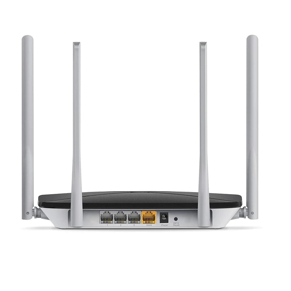 Wireless AP+Router Mercusys(TP-Link)AC12 AC1200 Dual Band Router 4*5Dbi Antennas 300Mbps+867Mbps