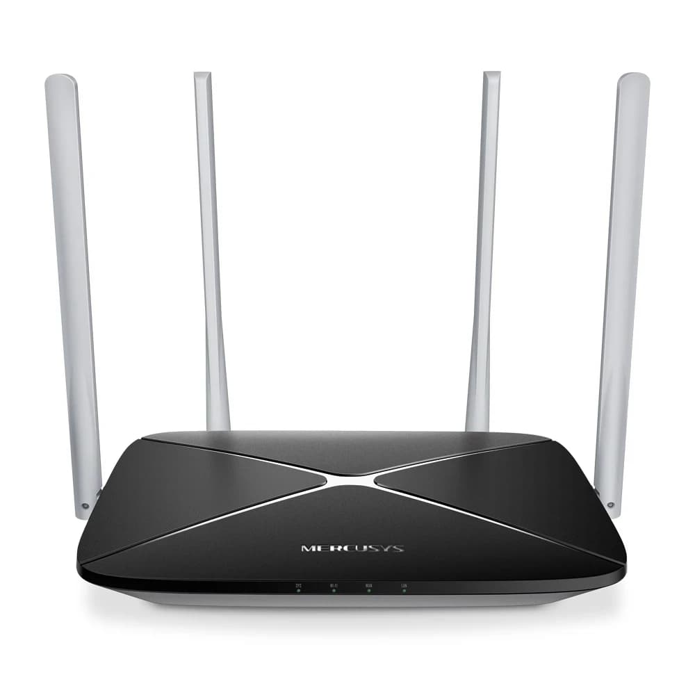 Wireless AP+Router Mercusys(TP-Link)AC12 AC1200 Dual Band Router 4*5Dbi Antennas 300Mbps+867Mbps