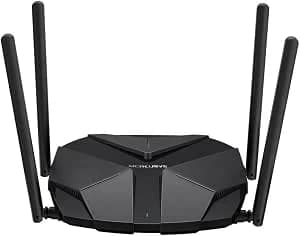 Wireless AP+Router Mercusys(TP-Link)MR85X AX3000 Wireless Dual Band Gigabit Router 574+2402Mbps