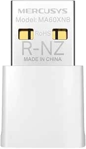 Wireless Adapter Mercusys(TP-Link)MA60XNB AX900 Nano WiFi 6 Bluetooth USB Dualband 287Mbps+600Mbps