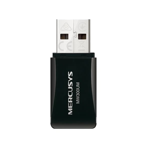 Wireless Adapter Mercusys(TP-Link)MW300UM 300Mbps Wireless Mini USB Adapter