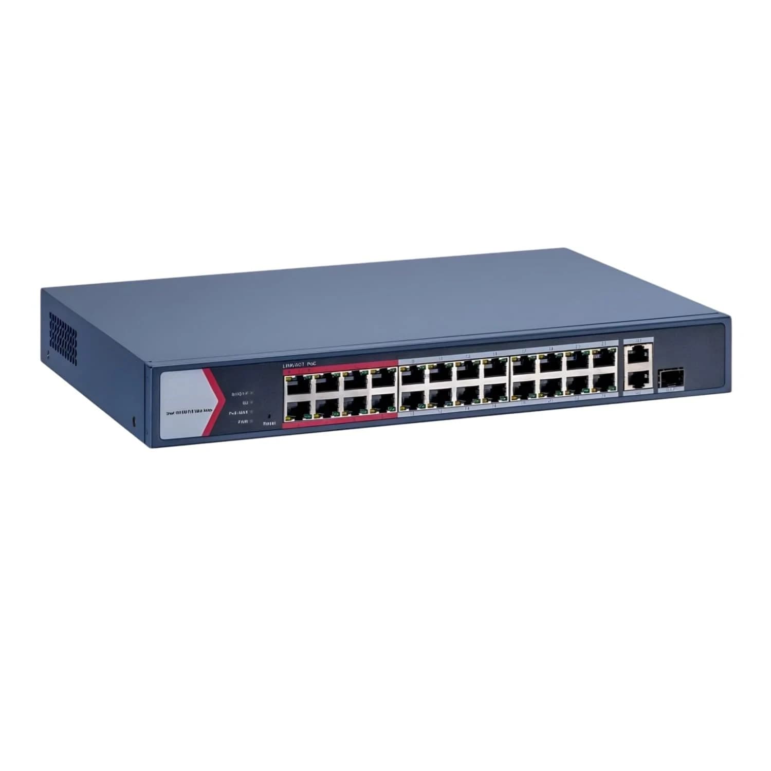HUB Switch HIKVISION DS-3E1326P-EI/M SMART 24x10/100Mbps PoE,2x1000Mbpc,PoE budget:230W Metal