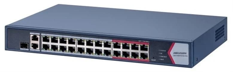 HUB Switch HIKVISION DS-3E1326P-EI/M SMART 24x10/100Mbps PoE,2x1000Mbpc,PoE budget:230W Metal