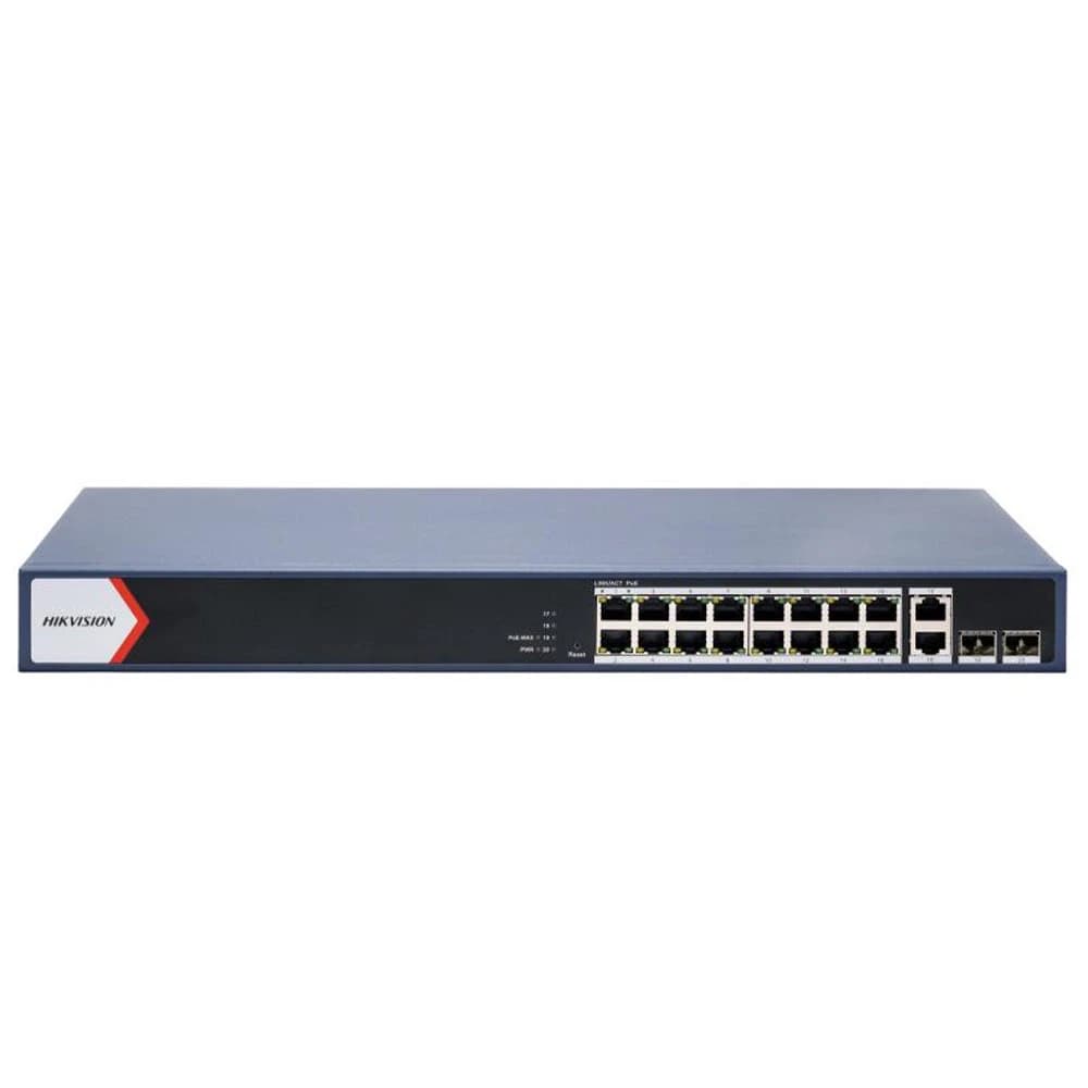 Коммутатор Hikvision DS-3E1520P-EI/MSMART (125 Вт)