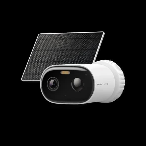 IP camera MERCUSYS MC410 KIT (3.1mm) цилиндр, уличн 3MP,IR/LED 10M,WIFI,MIC,microSD солн.панель