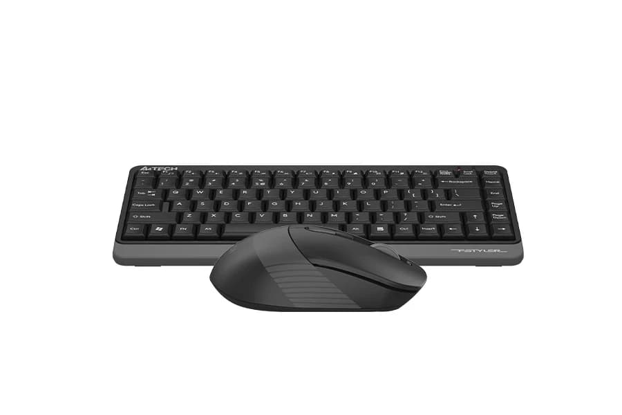 A4TECH FSTYLER FG1110 (FG10+FGK11) MULTIMEDIA SLEEK COMFORT KEYBOARD+MOUSE COMBO SET WIRELESS BLACK