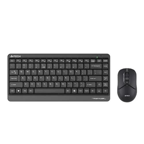 Комплект клавиатура и мышь A4Tech FSTYLER FG1112 (беспроводной) чёрный