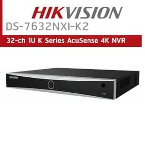 Видеорегистратор Hikvision DS-7632NXI-K2 E (32 канала, 12 МП, 2 HDD)