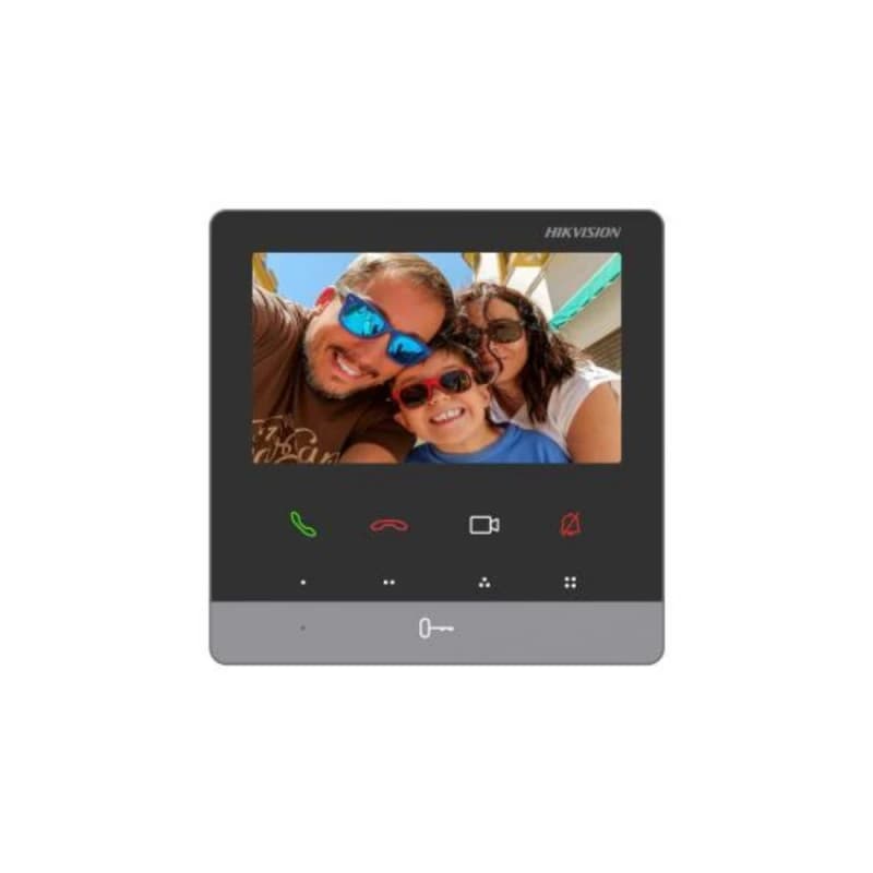 IP монитор видеодомофона HIKVISION DS-KH6110-WE1(O-STD) 4,3" touch screen,POE,WIFI,Hik-Connect
